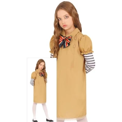 Image of FIESTAS GUIRCA Psycho Doll Girls Fancy Dress Costume Killer Robot Girl Halloween Costumes Age 5 6 Years