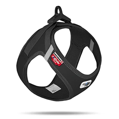 Image of Vest Harness Curli Clasp Softshell Black S