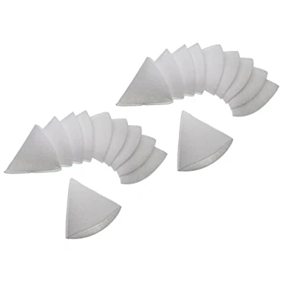 Image of vhbw 20x Conical Filter Replacement for Zehnder 990320031 Ventilation System Exhaust Air G4, DN 100 White
