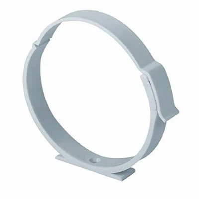 Image of Duct Pipe Bracket 100mm / 4&quot; inch Round Ventilation Tube Clamp Clip Ducting Holder.