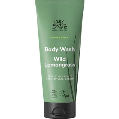 Image of Urtekram Body Wash All skin types Wild Lemongrass 200 ml, Vegan, Organic, Natural Origin