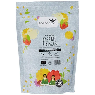 Image of Tea People Organic Hibiscus 250g Refill Pack