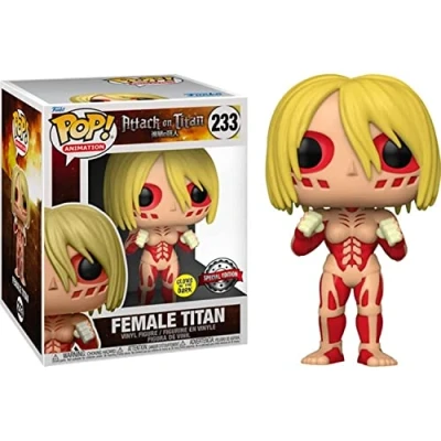 Image of Attack on Titan Female Glow in The Dark Exclusive 6&quot; Pop! #233