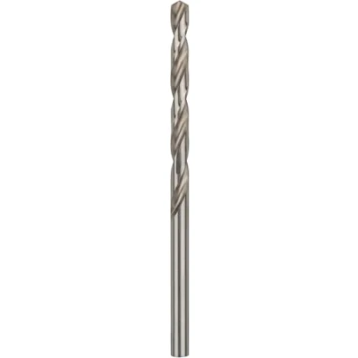 Image of Bosch 10x PRO Metal HSS G Twist Drill Bit Standard Length (for Non ferrous metals, Steel, Ø 5,10 mm, Professional Accessory Rotary Drill/Drivers)