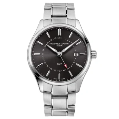 Image of Frederique Constant Unisex Adults Analogue Swiss Quartz Watch with Stainless Steel Strap FC 252DGS5B6B