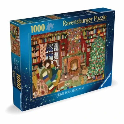 Image of Ravensburger Home for Christmas 1000 piece Jigsaw Puzzle Adults and Kids Age 12 Up