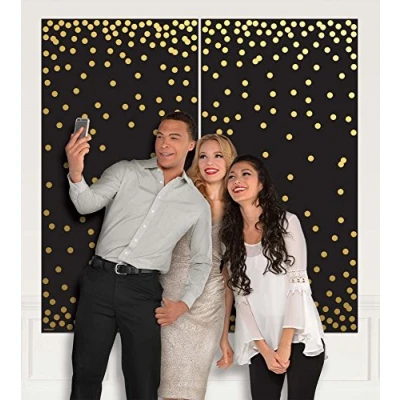 Image of Amscan 670718 Ss Phto Booth Dots