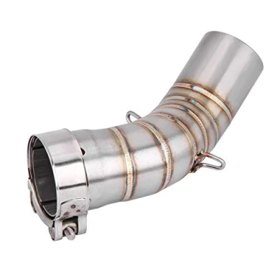 Image of Vobor Motorcycle Exhaust Middle Pipe Full System Link Connect for Kawasaki Z900 2017 2018
