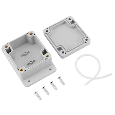 Image of IP65 ABS Junction Box, Plastic Water resistant Electrical Project Enclosure Waterproof Dustproof Terminal Box Universal Boxes (115 * 90 55mm)