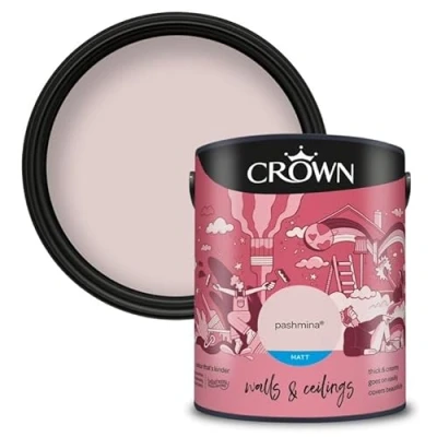 Image of Crown Breatheasy Matt Emulsion Paint Pashmina 5L