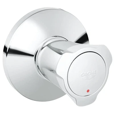 Image of GROHE Costa L Concealed Stop Valve Trim Chrome 19855001