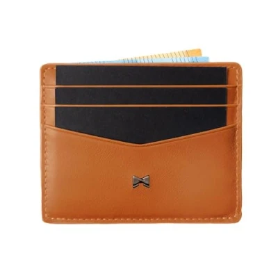 Image of Gentlemen&#039;s® Card Holder Credit with Coin Compartment &amp; RFID Protection Wallet for Men Small Men&#039;s Smart Cards Coins, Fine