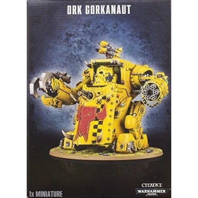 Image of Games Workshop 99120103034&quot; Warhammer 40,000&quot; Ork Gorkanaut Morkanaut Action Figure