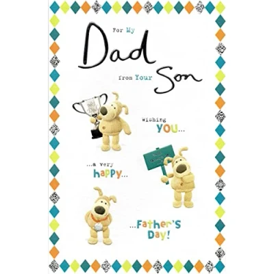 Image of Boofle from Son Dad Father&#039;s Day Card for My Your