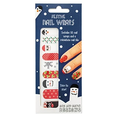 Image of Paladone Festive Nail Wraps