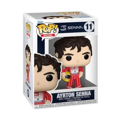 Image of Funko POP! Racing: McLaren Ayrton Senna Collectable Vinyl Figure Gift Idea Official Merchandise Toys for Kids &amp; Adults Sports Fans Model Collectors and Display