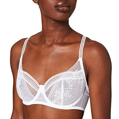 Image of Passionata Women&#039;s Maddie 47H1 Demi Bra, White, 36D