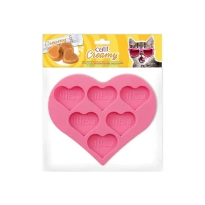 Image of Catit Creamy Ice Pops Silicone Tray, Frozen Cat Treat Tray