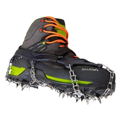 Image of SALEWA Puez Mtn Spike Crampon, Black, S, UNISEX