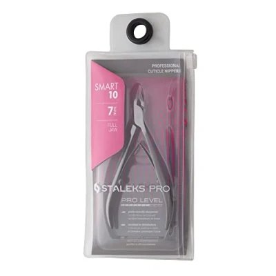 Image of Staleks Pro Smart 10 Full Jaw 7 mm Professional Cuticle Nippers Model NS