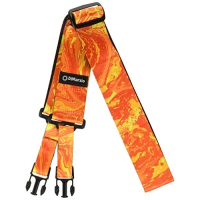Image of DiMarzio DD2245 Steve Vai Signature ClipLock Orange Universe