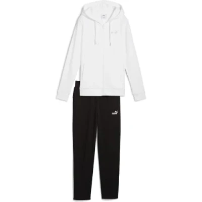 Image of Puma Hooded SUIT SET Tracksuit, Women&#039;s, Size: XL, White