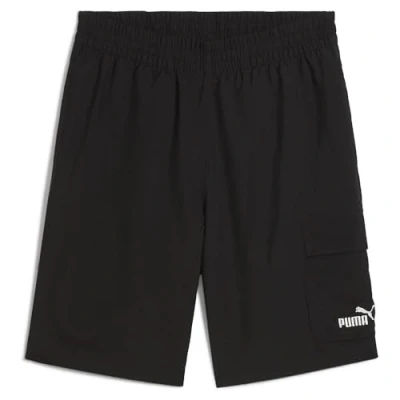 Image of Puma Mens No. 1 Logo Cargo 9&quot; Woven Shorts, Black, XL EU