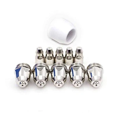 Image of Electrode Tip 1.1mm .043&#039;&#039; Shield Cup for SIP HG400 HG500 LGK80 P80 Plasma Cutter Torch Q 11