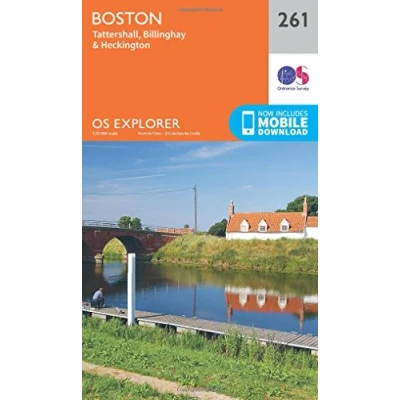 Image of Explorer 261 Boston Map With Digital Version