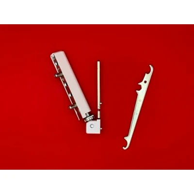 Image of Aubi EW001 + EB005 Corner Bearing Block Repair (with White Caps and Adjustment Key)