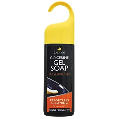 Image of Lincoln Glycerine Gel Soap 250ml Leather Tack Cleaning Care