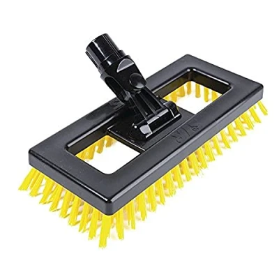 Image of Scot Young DL940 Deck Scrubber Yellow, Handle sold separately, 235mm/9.25&quot;(L)