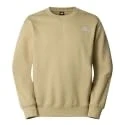 Image of The North Face Essential Relaxed CREW Sweatshirt, Men&#039;s, Size: XS, Khaki stone