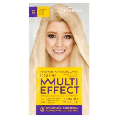 Image of JOANNA MULTI COLOR Temporary hair DYE / 001 coloring sand blonde