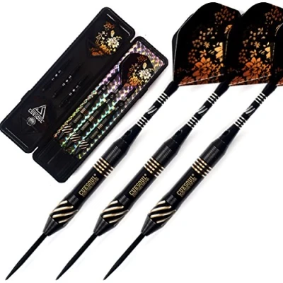 Image of CUESOUL Black Scorpion 20 Grams Steel Tip Darts CBSH F2004