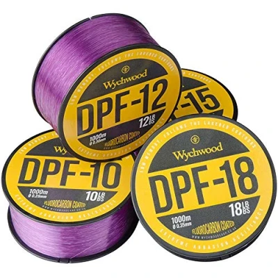 Image of Wychwood DPF FluorCarbon Coated Line 1000M (Deep Purple Filament) (12LB)