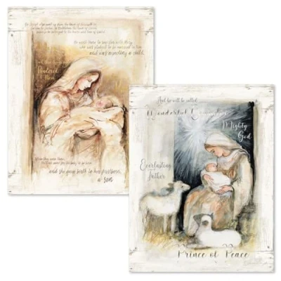 Image of Lang Prince Of Peace Assorted Boxed Christmas Cards (1008122)