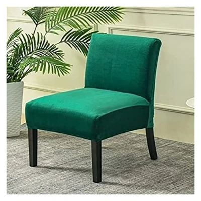 Image of TGETBTTSR Accent Chair Slipcover Cover High Stretch Armless Covers for Living Room Slipcovers Modern Furniture Protector with Elastic Bottom (Color : #10)