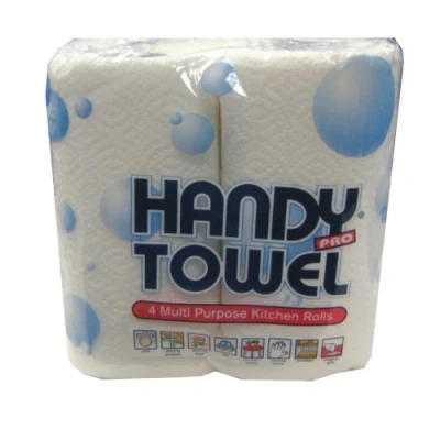 Image of Fsmisc Kitchen Roll Ideal for Mopping Up Spills and General Cleaning, Pack of 24