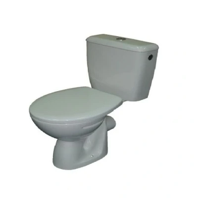Image of Valor Close Coupled Open Back WC Toilet Pan (Only)