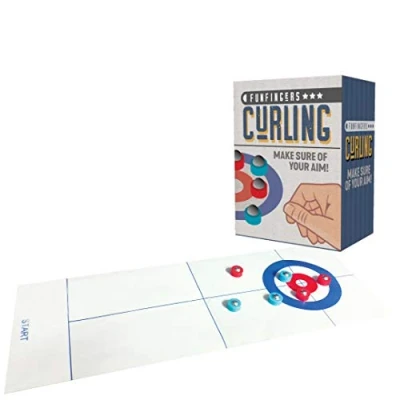 Image of Funtime Gifts Finger Curling Miniature Table Top Game