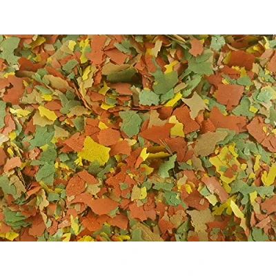 Image of (500g) Aquarium Coldwater Goldfish Flake Fish Food, Koi Food With Vitamins Spirulina