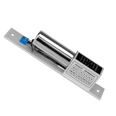 Image of LIBO Electric Bolt Lock 2 Wires Lines DC 12V Fail Safe Electronic Normal Temperature for Glass Wooden Iron Door Access Control System
