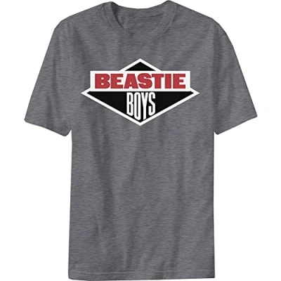 Image of The Beastie Boys T Shirt Band Logo Official Mens Grey L
