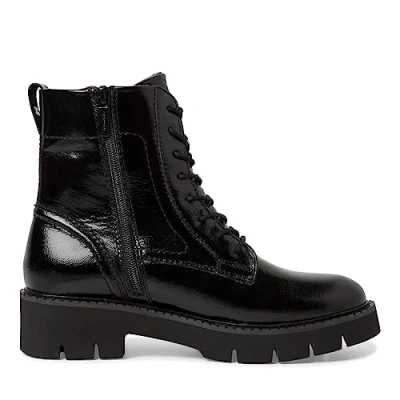 Image of Tamaris Women&#039;s 8 85216 41 Ankle Boot, Black (Black Patent), 4.5 UK
