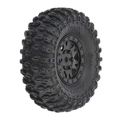 Image of Proline Hyrax 1.0&quot; Tyres On Mini Impulse Wheels For Scx24 Set of 4