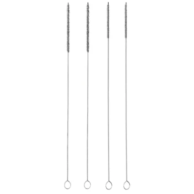 Image of fancility® 4 XXL Cleaning Brushes 3 mm and 7 Diameter for Milk Lines of Fully Automatic Coffee Machines such as Miele Jura Siemens Krups Saeco Melitta Bosch Nivona Brewing Group Spout