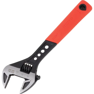 Image of Kennedy 200mm/8&quot; Soft Grip Phosphate Adjustable Wrench