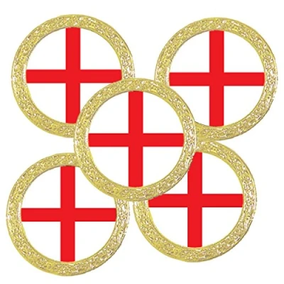 Image of Best Impressions Personalised Golf Ball Markers (England Flag)
