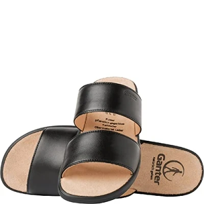 Image of Ganter Sonnica, Weite E, Women&#039;s Clogs And Mules, Black (schwarz 0100), 42 EU